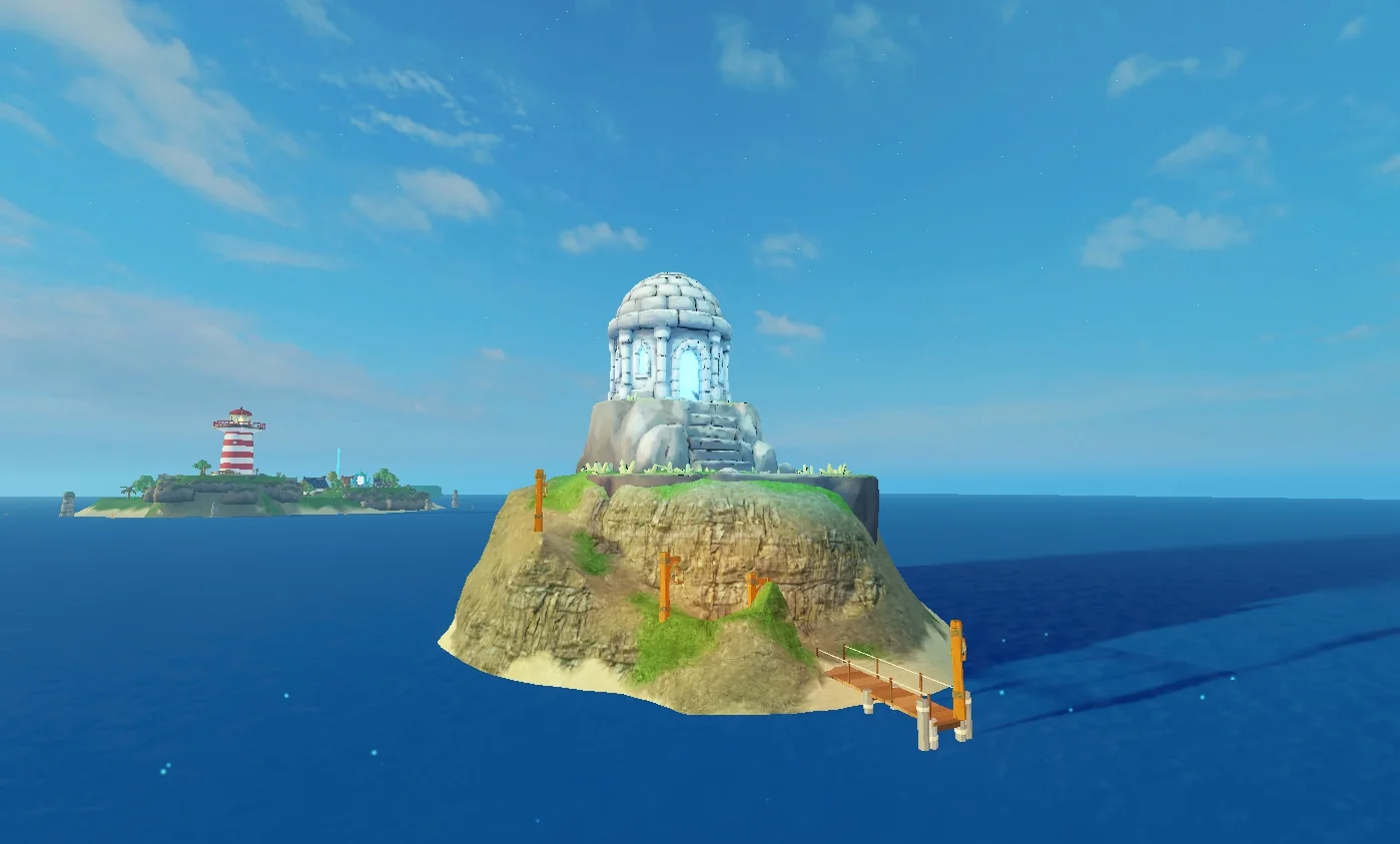 The Keeper's Spire island